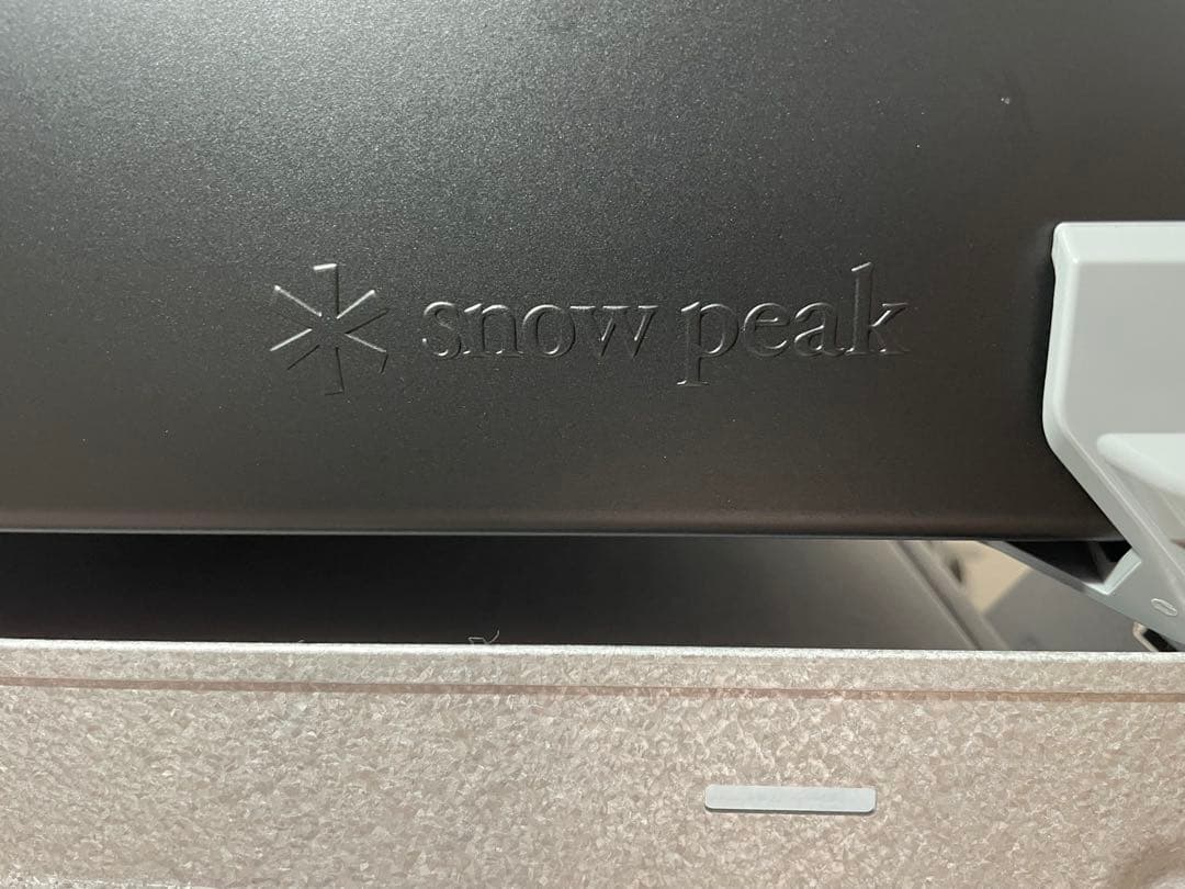 シェルフコンテナ25 マットブラック塗装　 peak スノーピーク