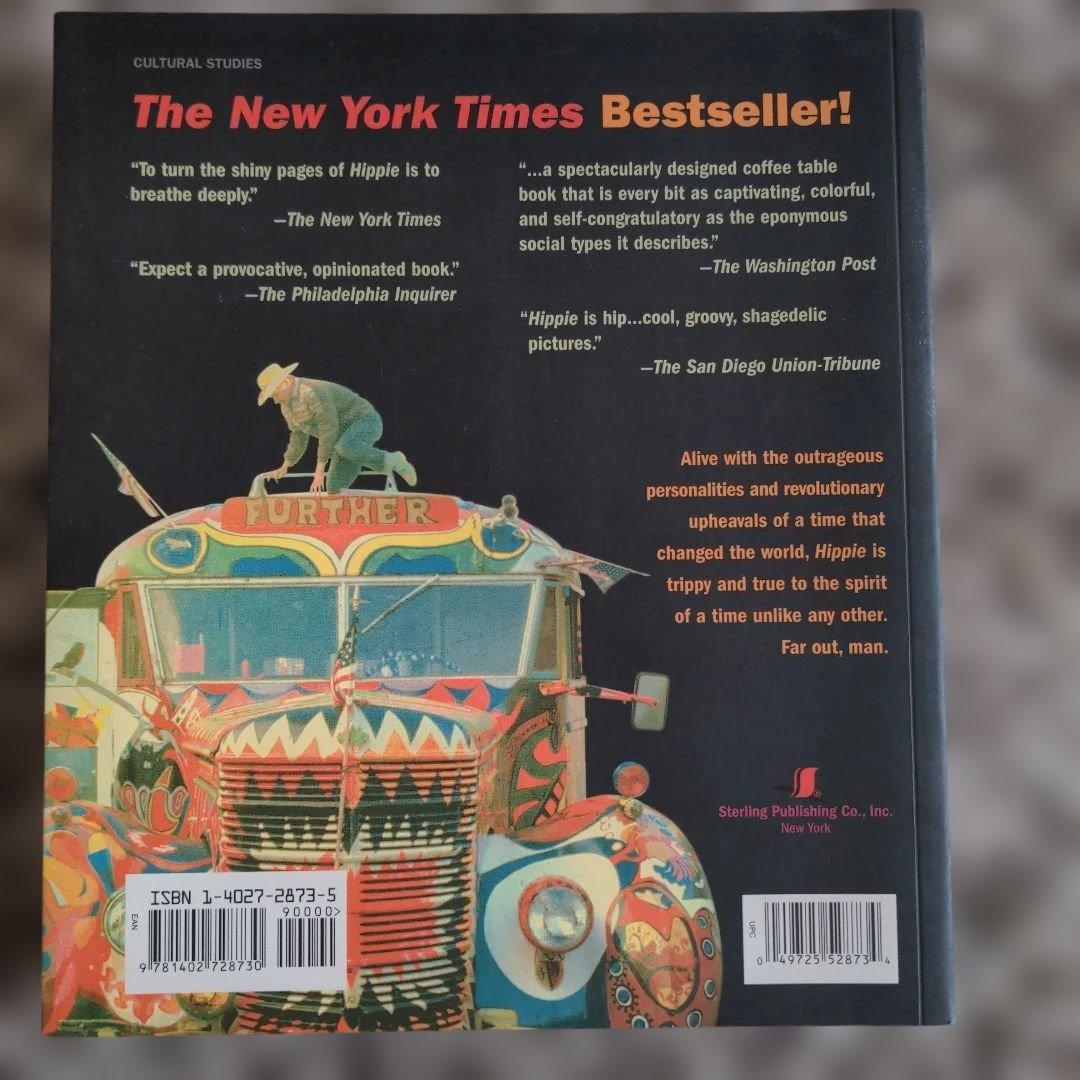 Hippie vintage T-shirt他　洋書