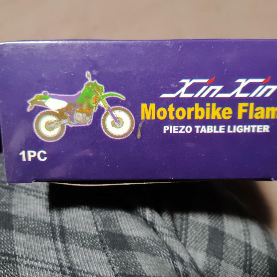 Xin Xin Motorbike Flame ピエゾテーブルライター