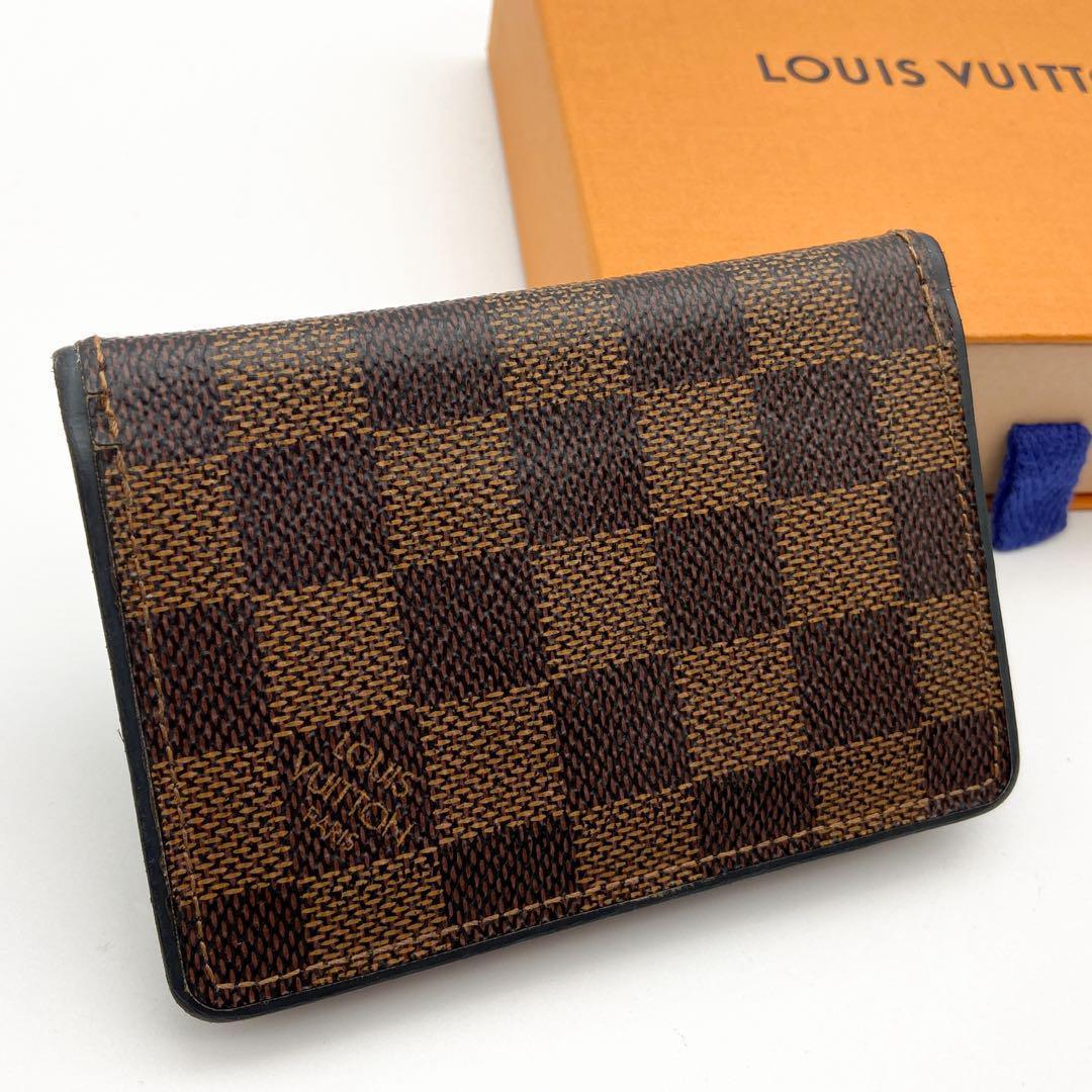 ワンパイルイヴィトン カードケース ダミエ オーガナイザー ドゥ ポッシュ