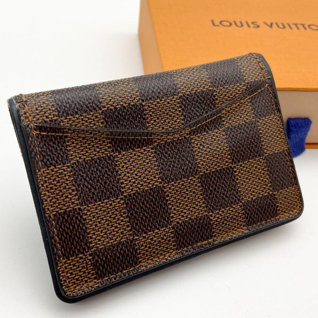 ワンパイルイヴィトン カードケース ダミエ オーガナイザー ドゥ ポッシュ
