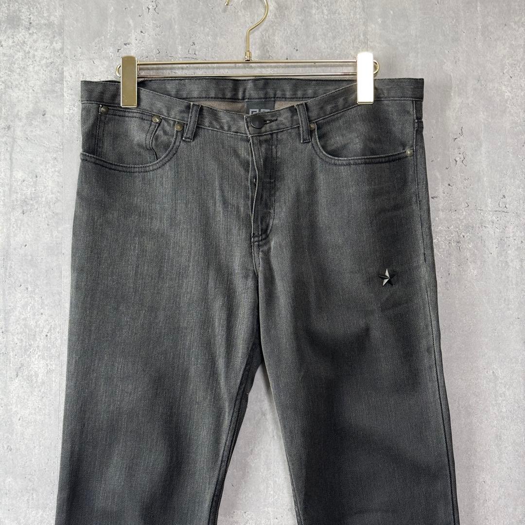 ジバンシィ GIVENCHY 名作 スター スタッズ ストレッチデニムパンツ