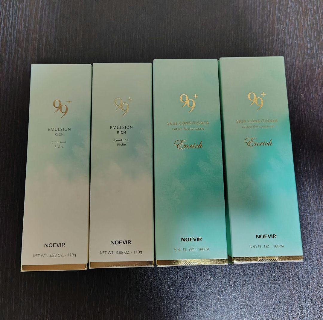 ノエビア９９＋　薬用エンリッチスキンコンディショナー２本＋ミルクローション2本