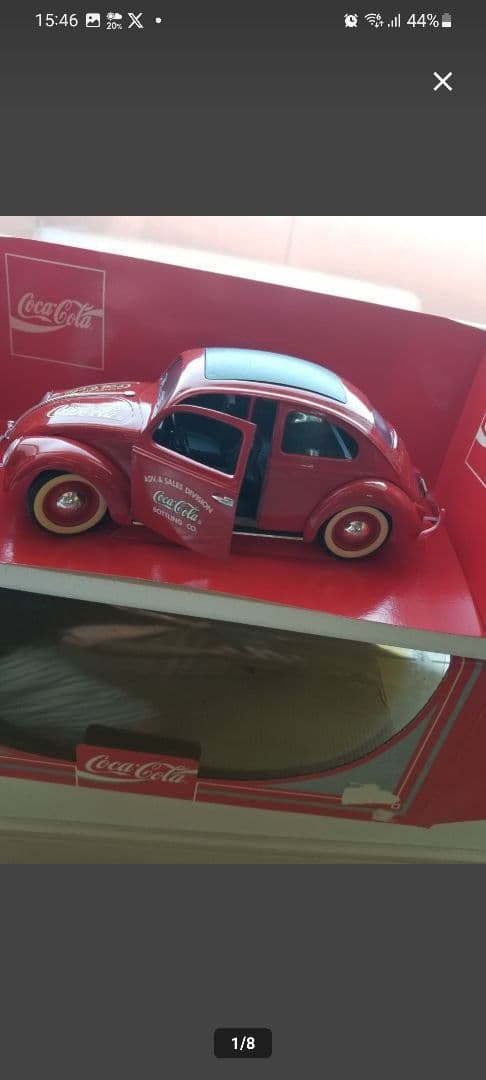 Coca-Cola ビートルモデル 赤