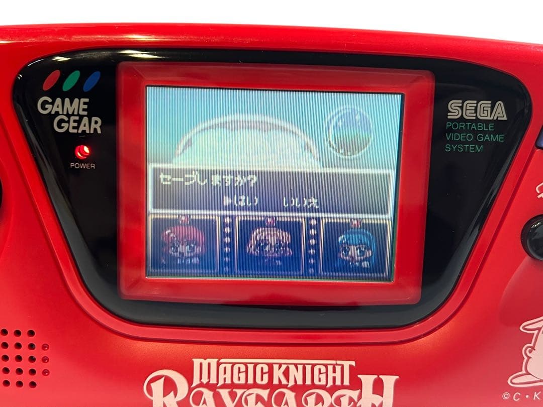 美品　ゲームギア　本体　レイアース　動作品