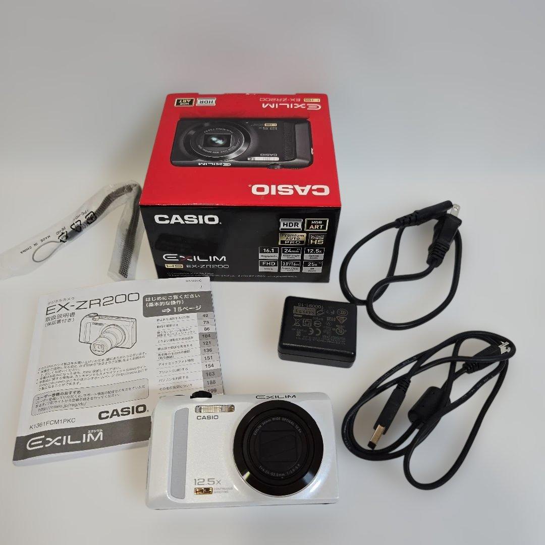 Bamiki デジタルカメラEXILIM EX-ZR200 CASIO