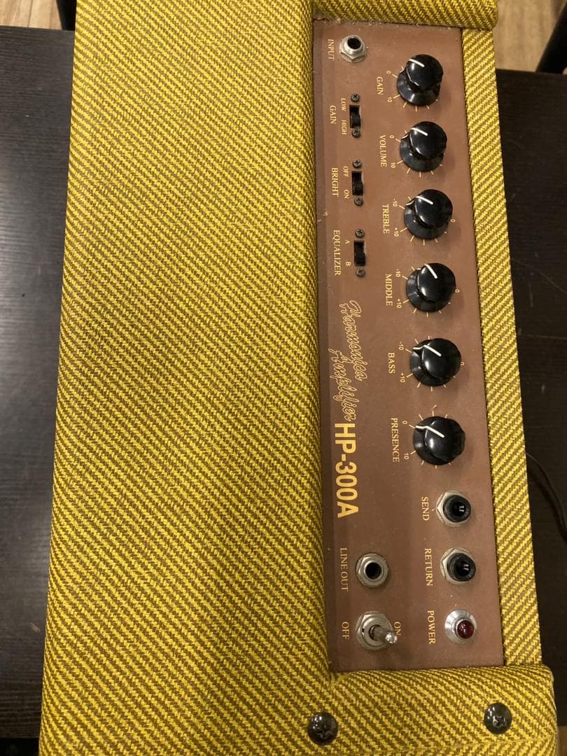 Guyatone harpist HP-300A 真空管アンプ 　ハーモニカ