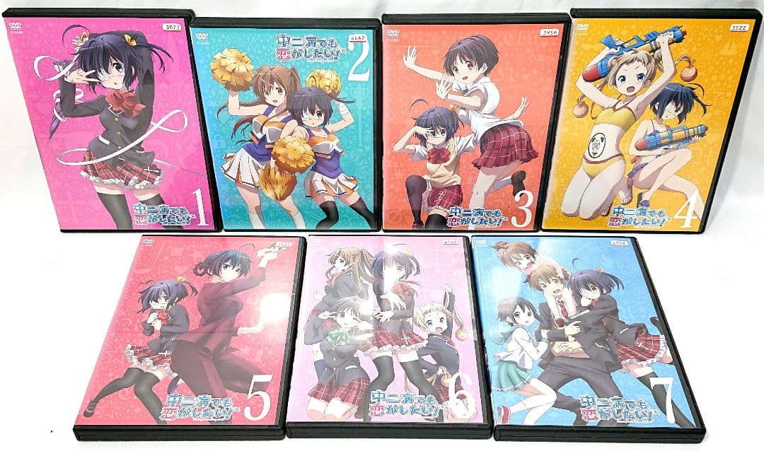 中二病でも恋がしたい【1期+2期+劇場版】 DVD 全16巻セット