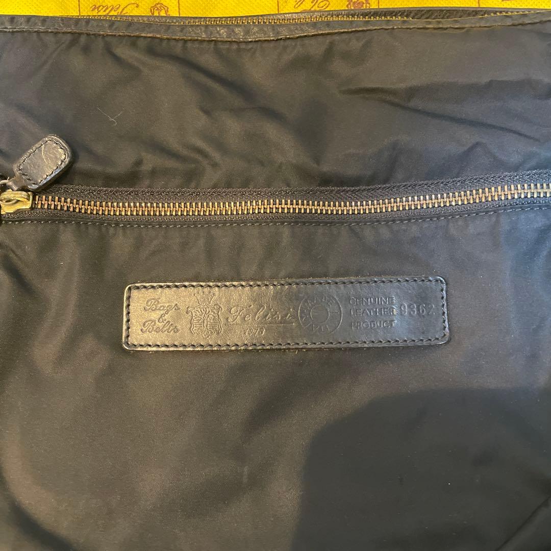 Felisl フェリージ　9362 DS ショルダーバッグ　ブラック　ナイロン