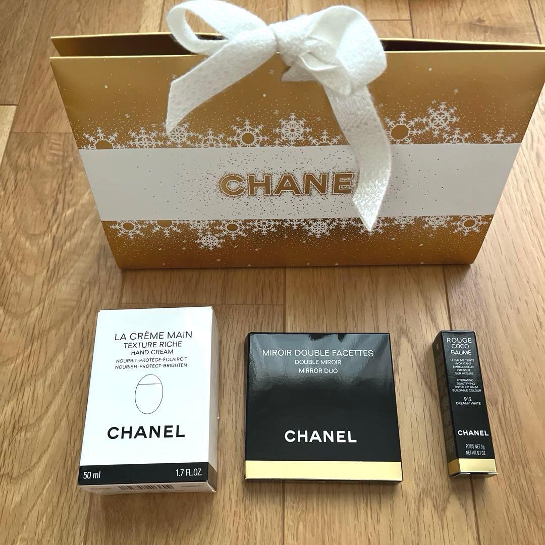 【新品未使用品】CHANEL ルージュ ココ ボーム サテン コンパクトミラー