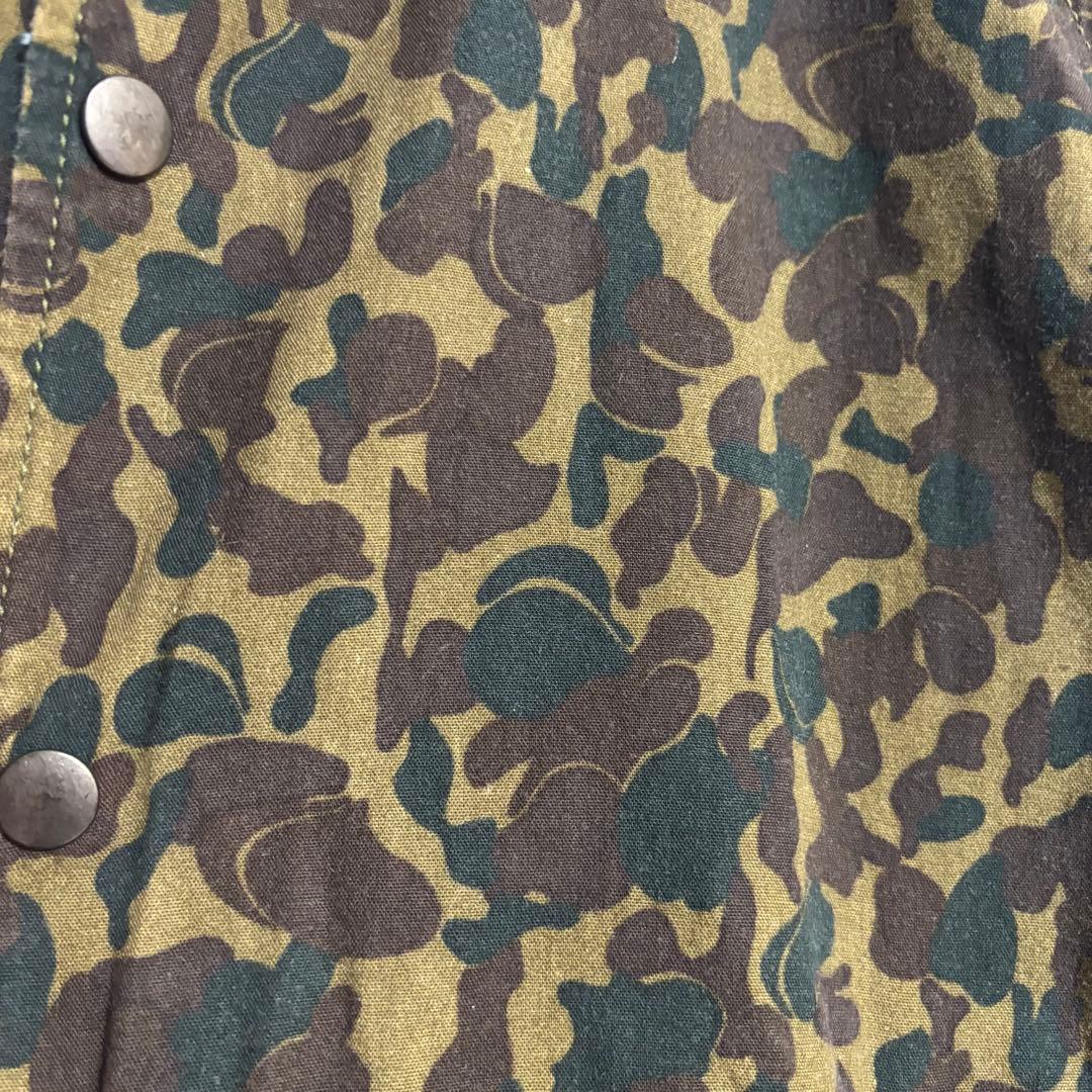 桃太郎ジーンズ リバーシブル デニムジャケット ブルゾン カモフラ 42size