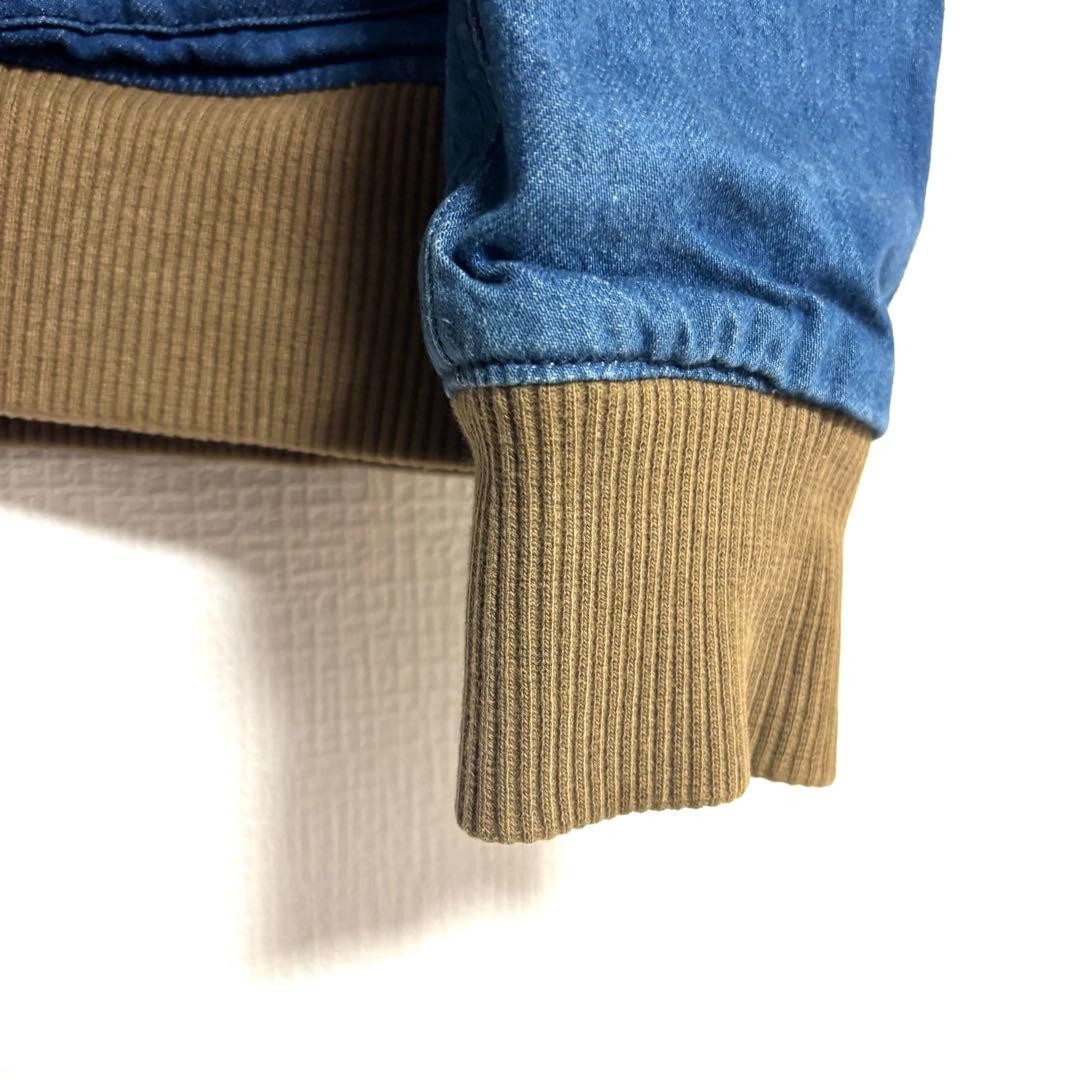 桃太郎ジーンズ リバーシブル デニムジャケット ブルゾン カモフラ 42size