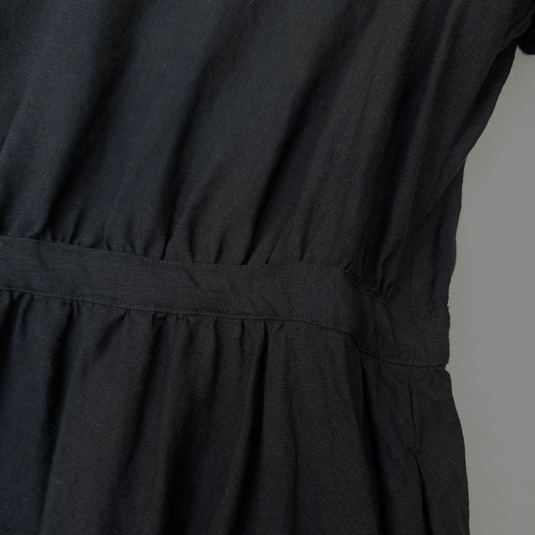 HALLELUJAH ハレルヤ シュミーズアラレーヌ 黒40 ロングワンピース