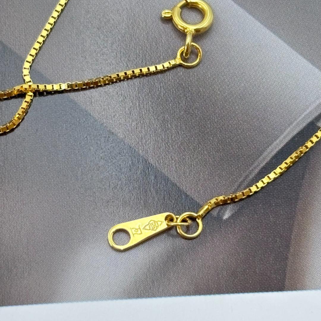 K18ゴールド チェーンネックレス 1.64g
