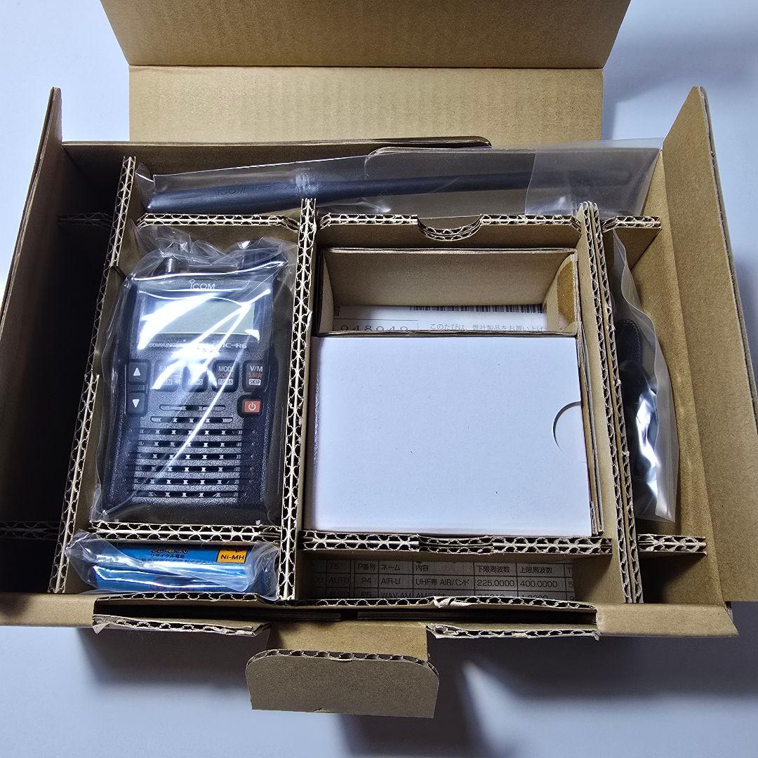 【新品・未使用】ICOM アイコム 広帯域ハンディレシーバー IC-R6