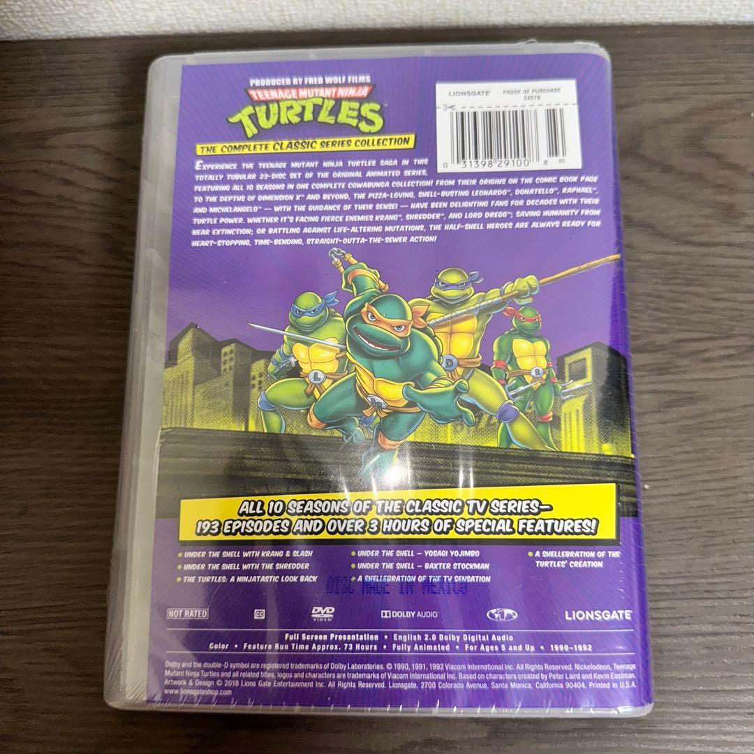 [G9061]DVD 未開封　ミュータント　タートルズ　クラシックシリーズ