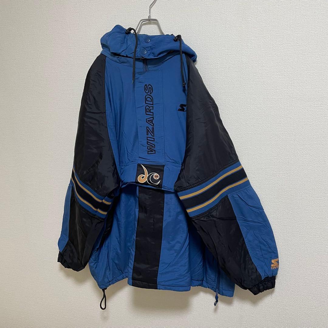 STARTER 希少 ワシントンウィザーズ ゆるだぼ アノラックパーカー