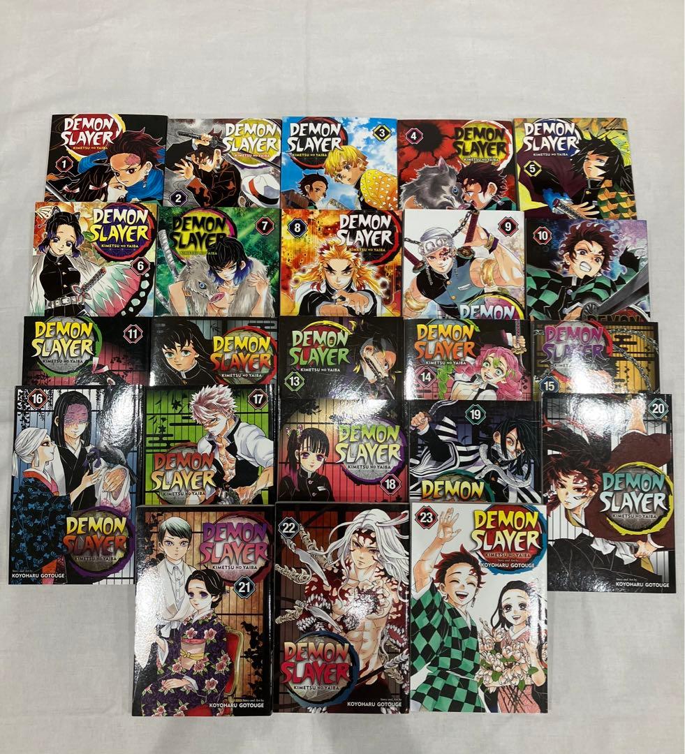 漫画 鬼滅の刃 Demon Slayer 全巻セット 英語版