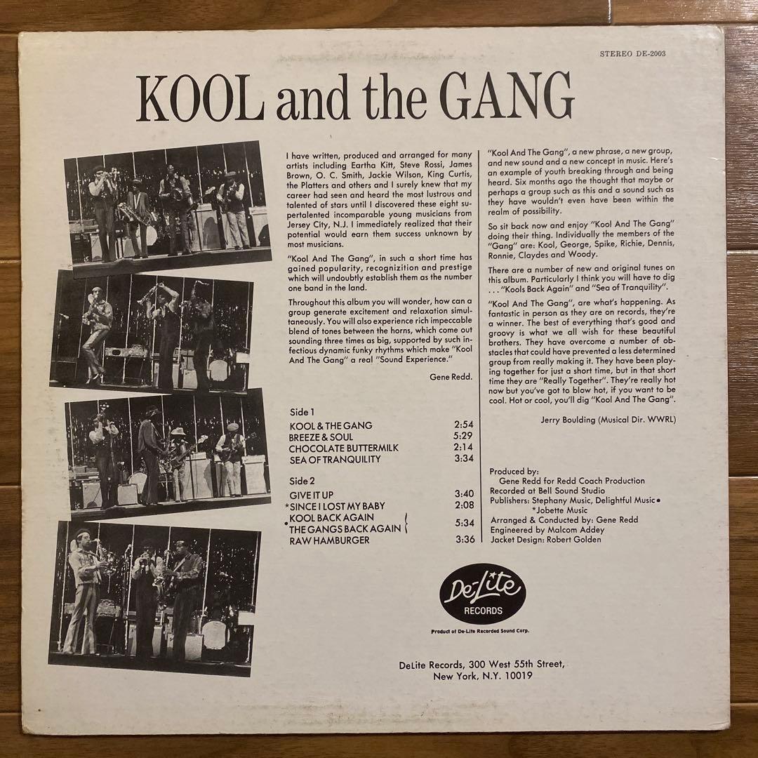 【初期プレス】Kool And The Gang US 1st issue LP