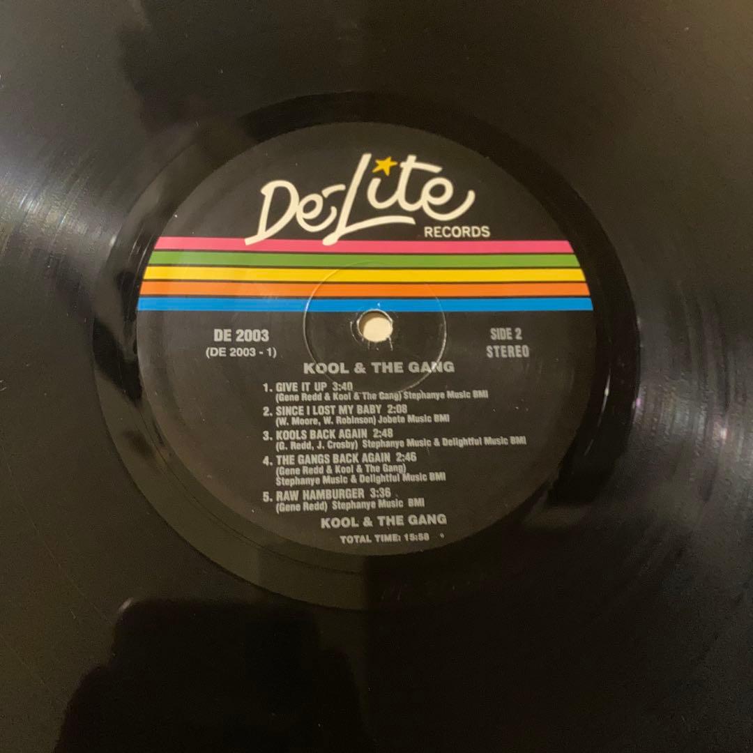 【初期プレス】Kool And The Gang US 1st issue LP