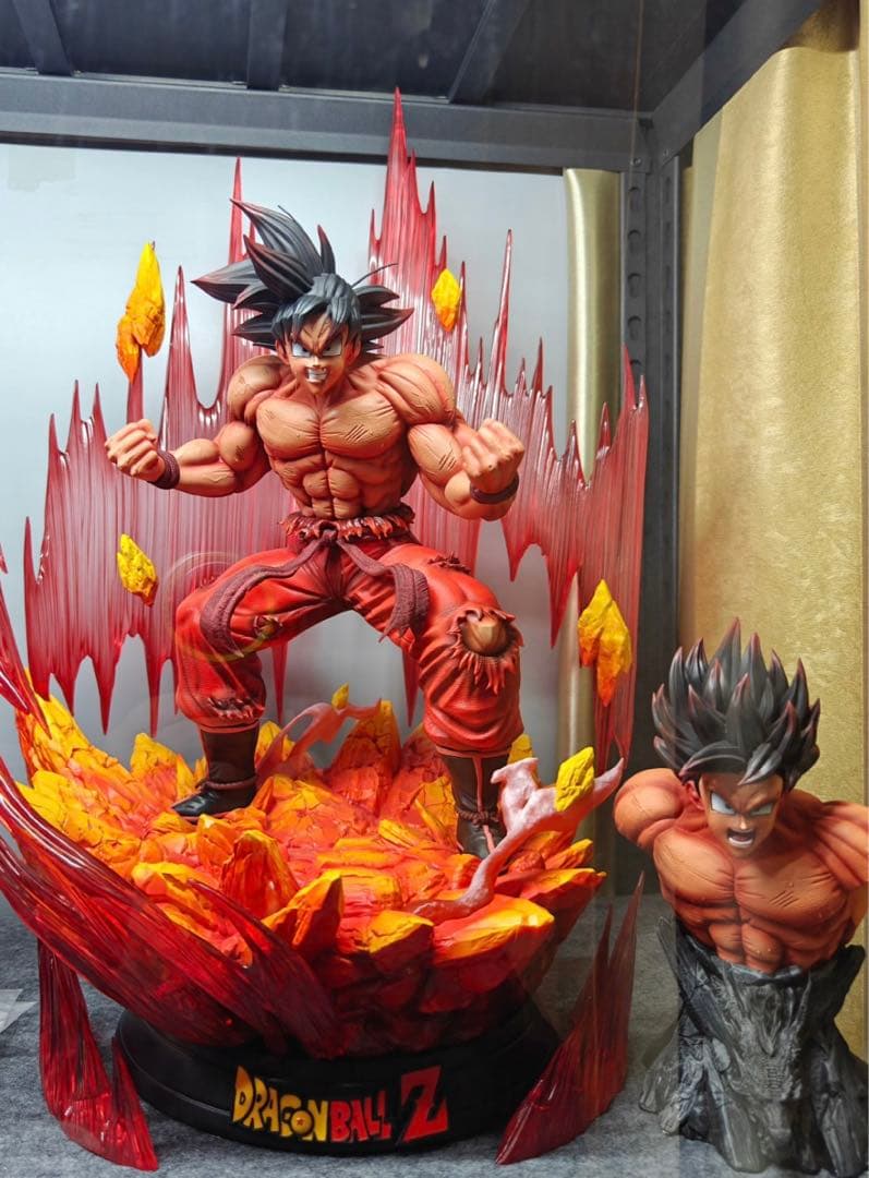 ドラゴンボール 1／4スケール 界王拳 孫悟空 フィギュア ガレージキット