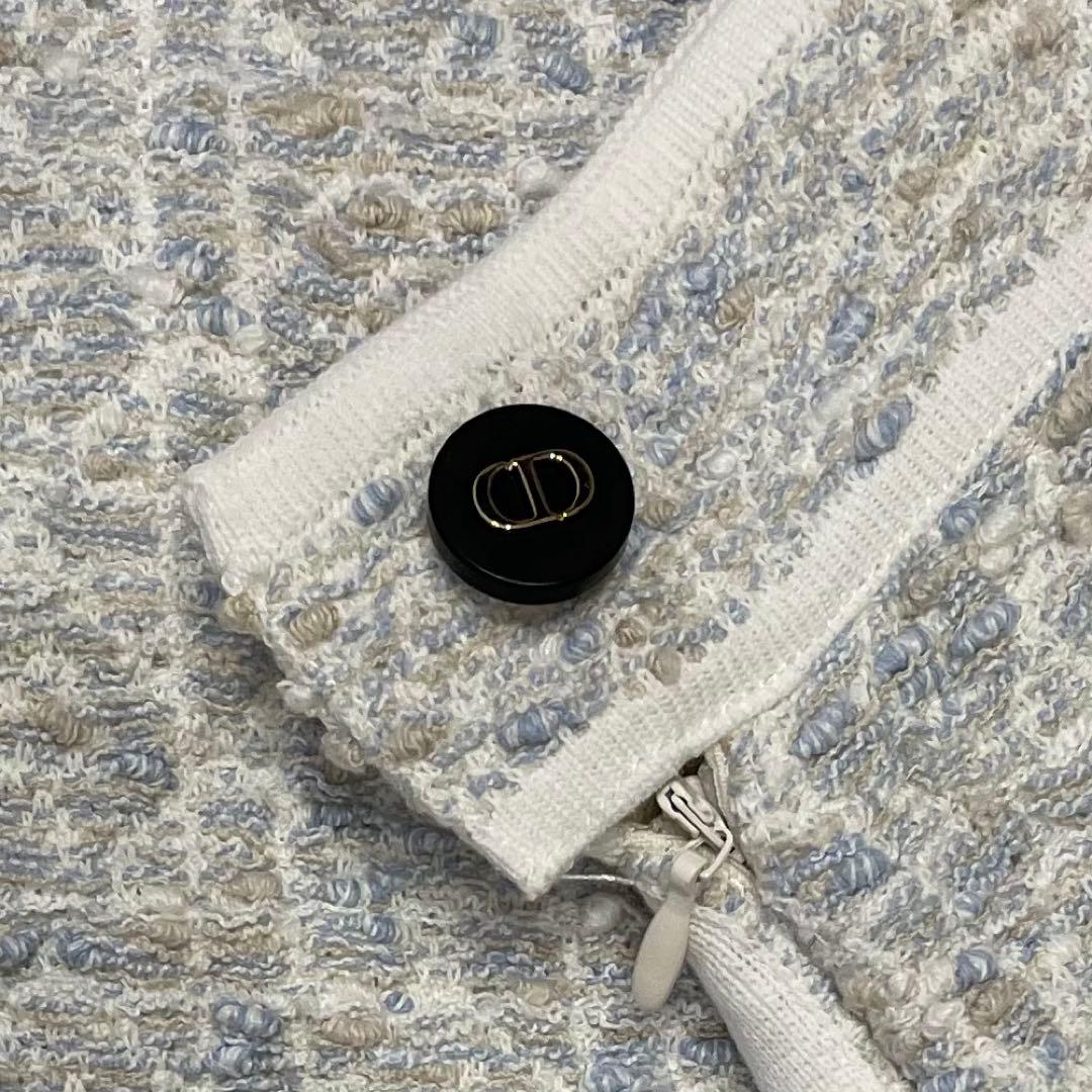 Dior ディオール ツイードスカート マクロカナージュ(値下げ交渉◎)