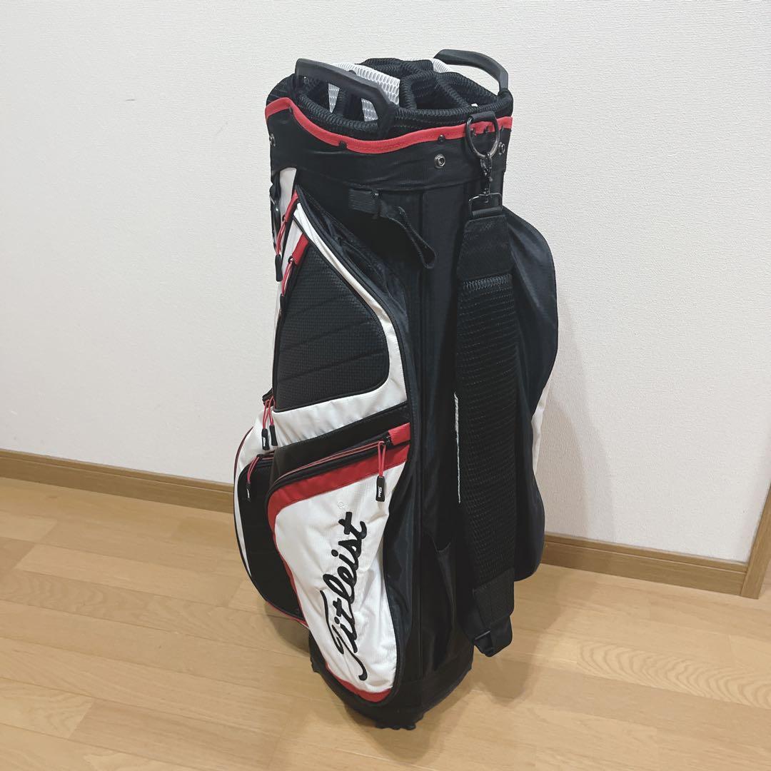 K257 美品！Titleist タイトリスト キャディバッグ フード無し