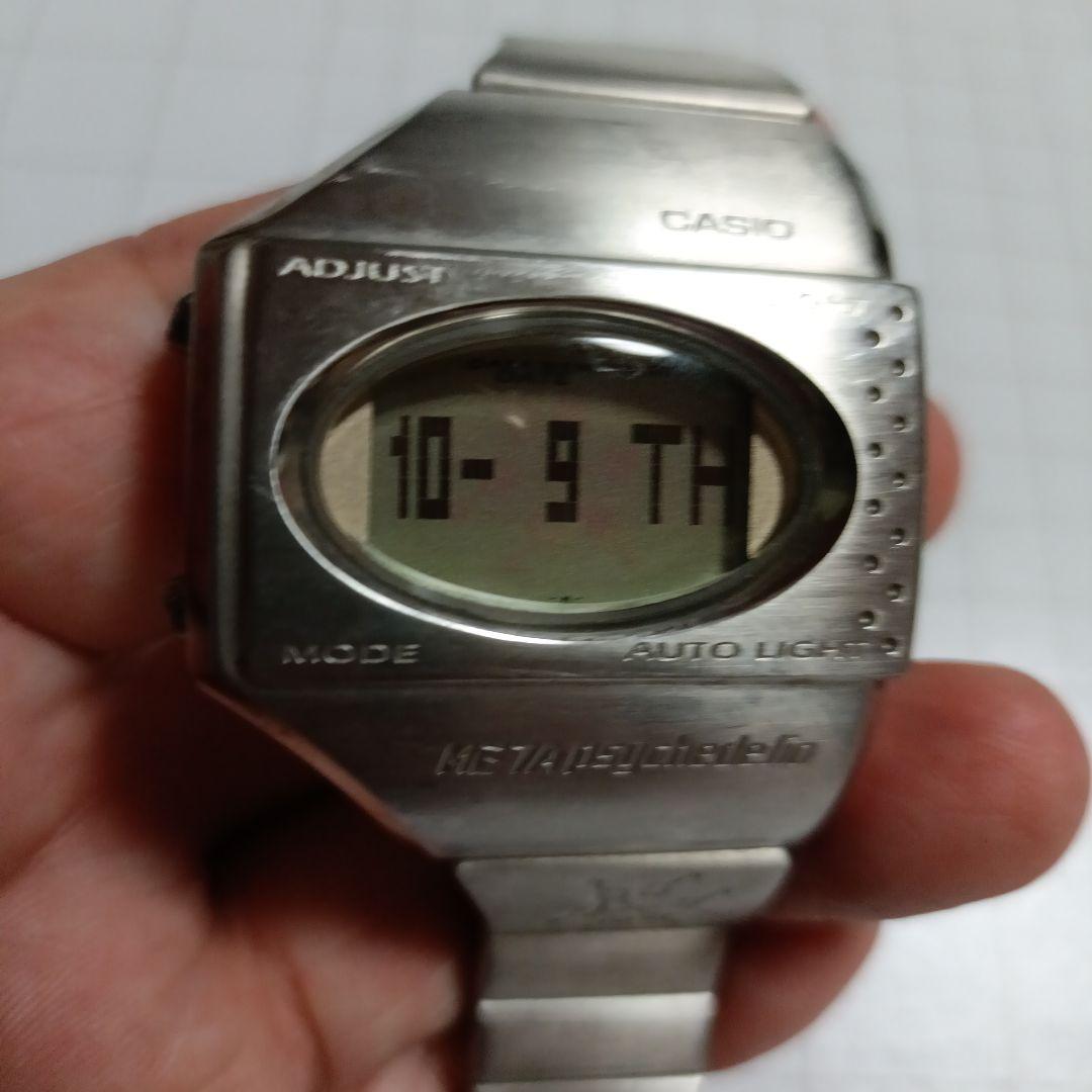 まかぱか CASIO  Psychedelic デジタル腕時計