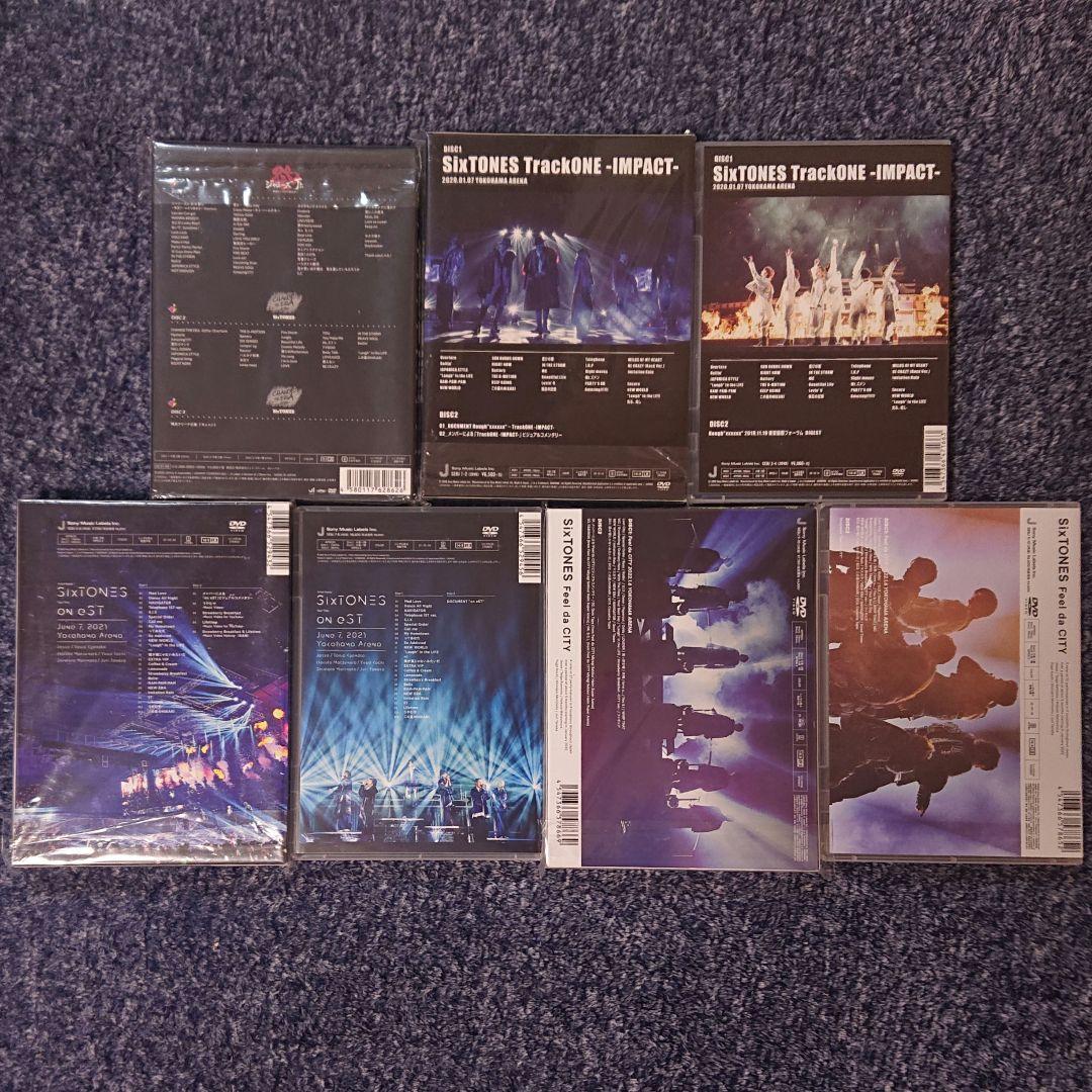 【DVD】LIVE DVD セット 外袋有り（SixTONES）