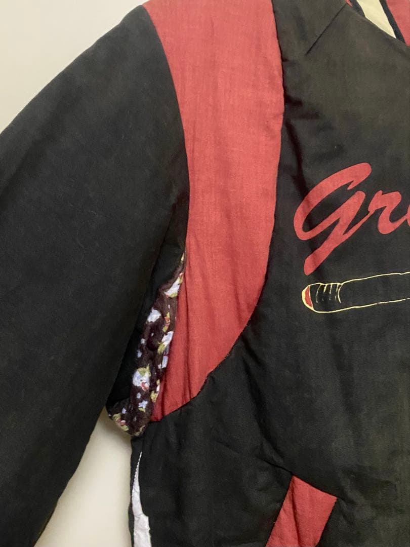 アンダーカバー but beautiful 中綿はめ絵スタジャン　ブルゾン