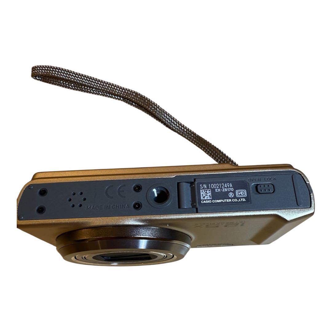 【美品】　CASIO EXILIM EX-ZS170 コンデジ 動作確認済