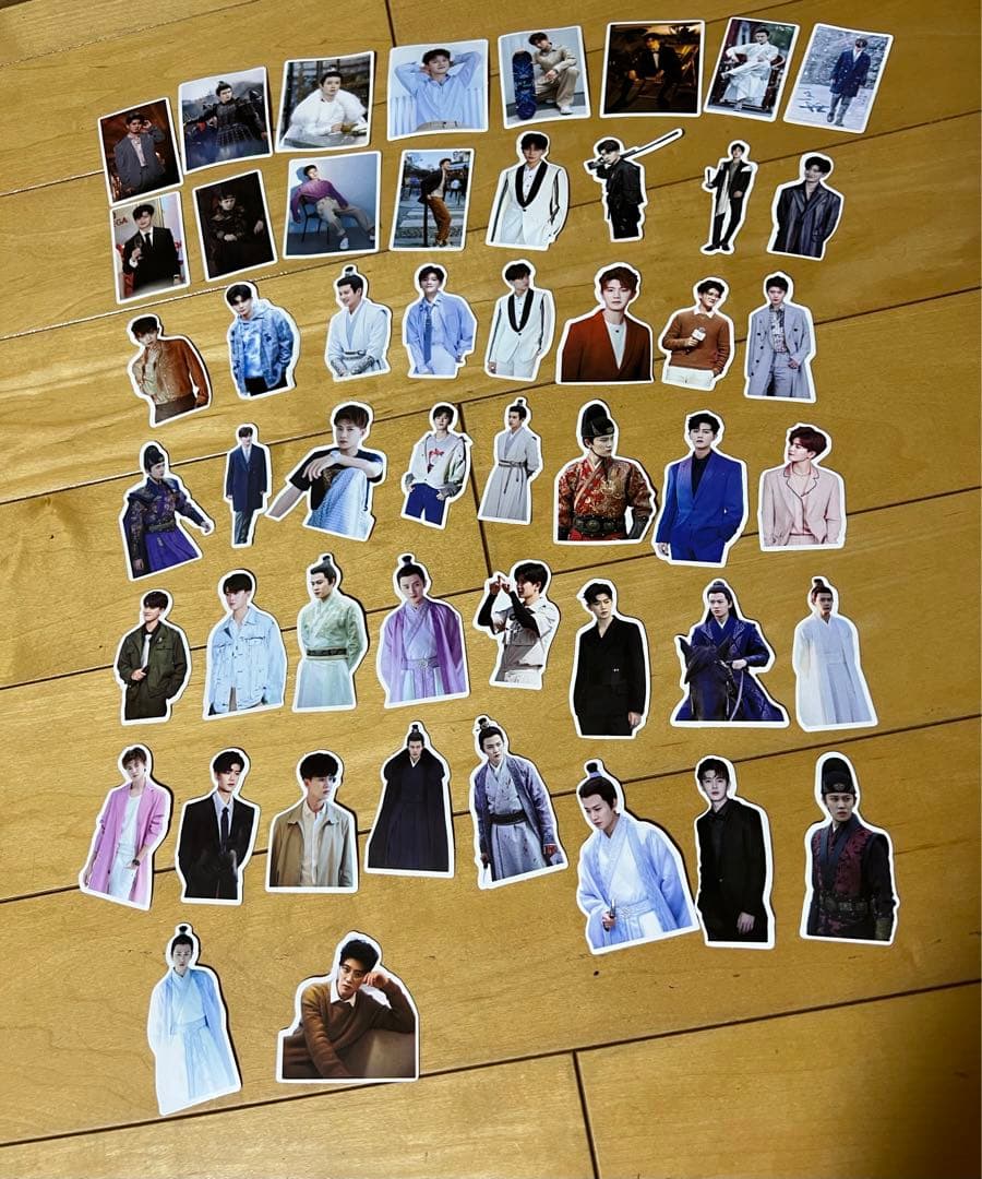 アレン・レン（任嘉倫)ALLEN手帳　シール　50枚入り