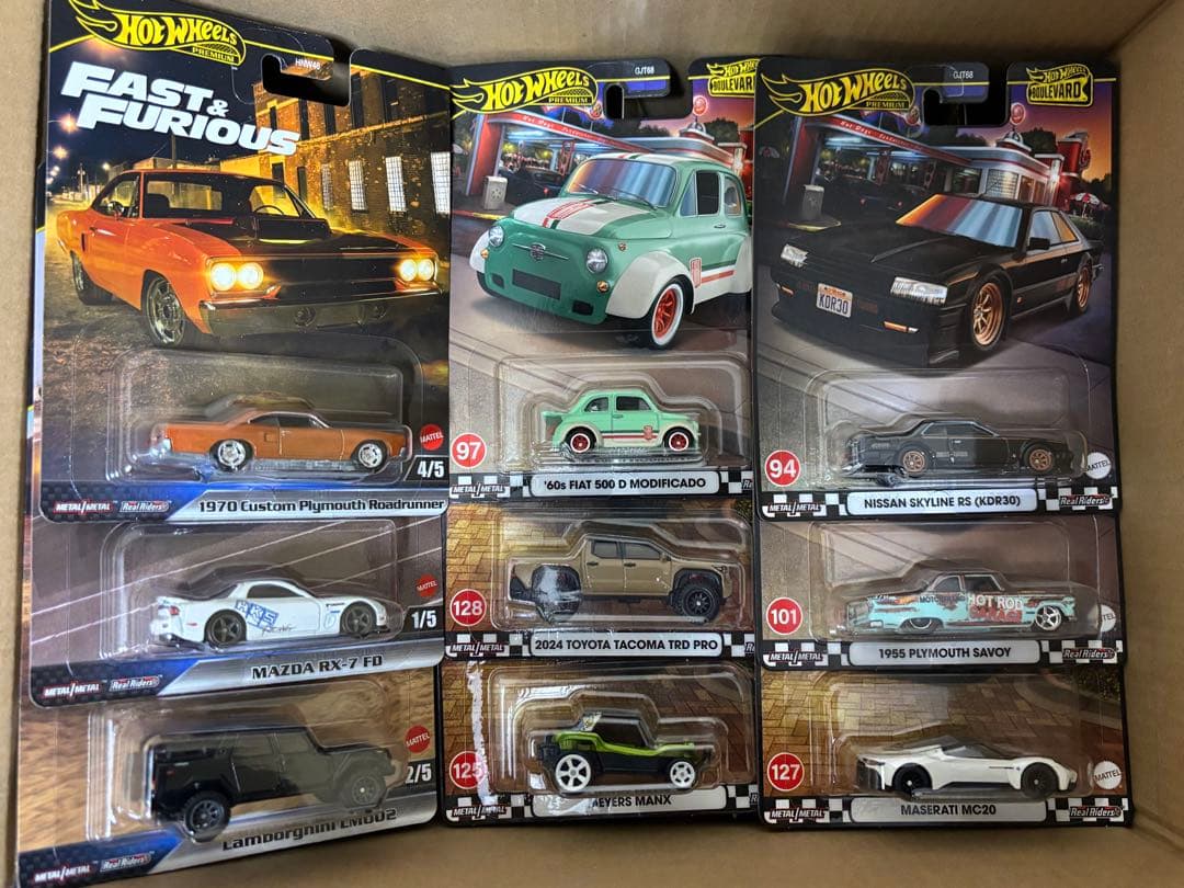 ホットウィール ブールバード boulevard ワイルドスピード 45台セット