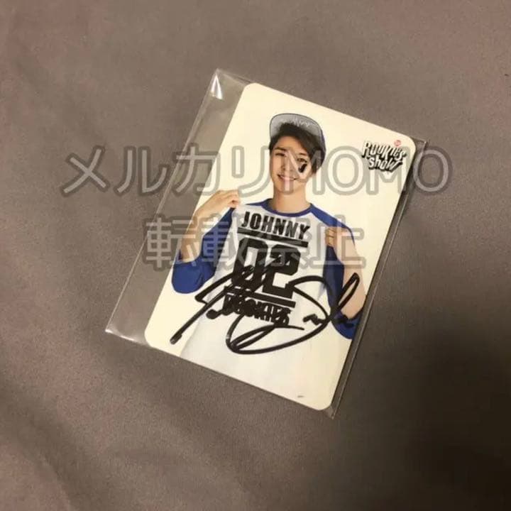 NCT SM Rookies ジョニー ヨンホ サイン入り トレカ
