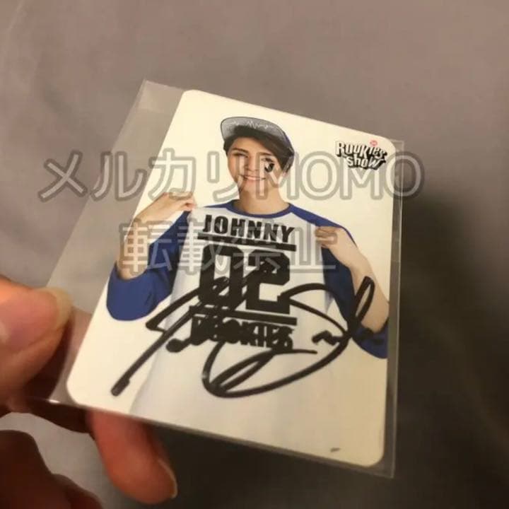 NCT SM Rookies ジョニー ヨンホ サイン入り トレカ