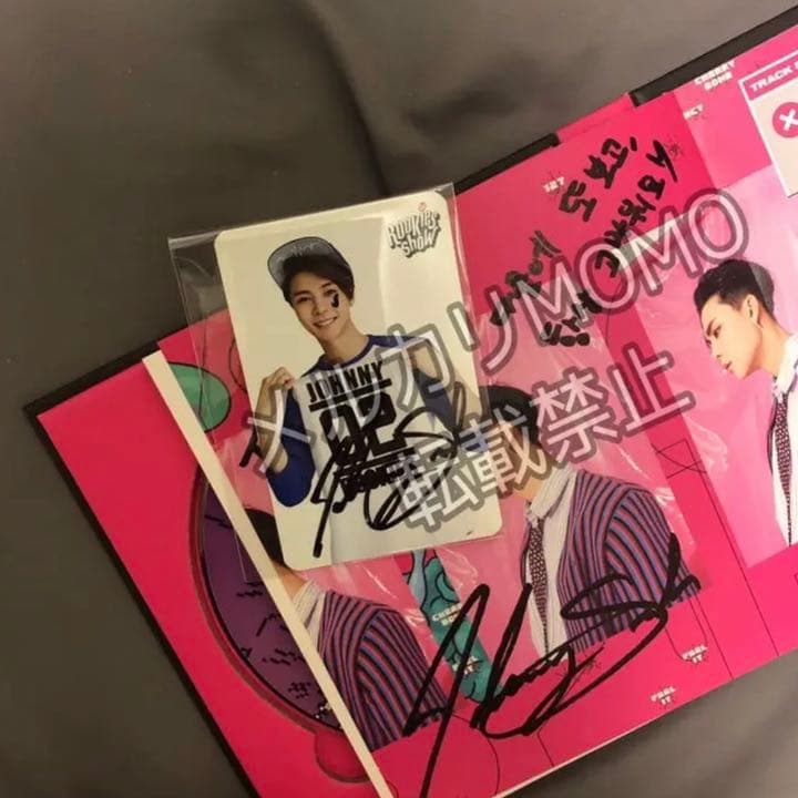 NCT SM Rookies ジョニー ヨンホ サイン入り トレカ