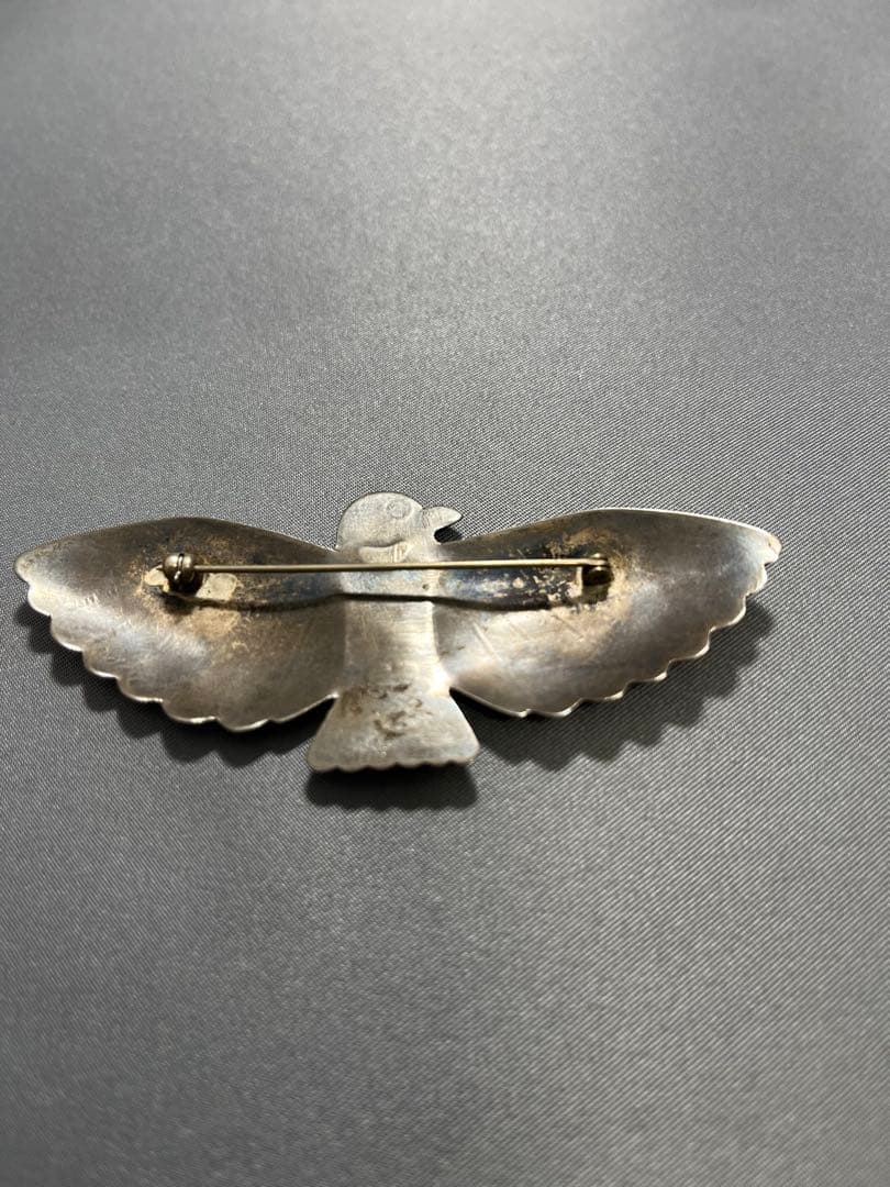 フレッドハーヴィースタイル　インディアンジュエリー　ピンズ　ターコイズ　ビズビー