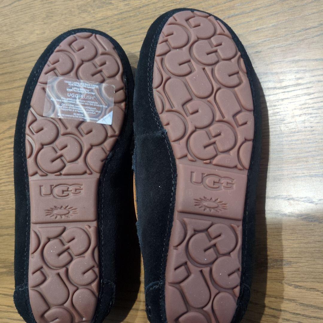 UGG ブラック モカシン 24cm