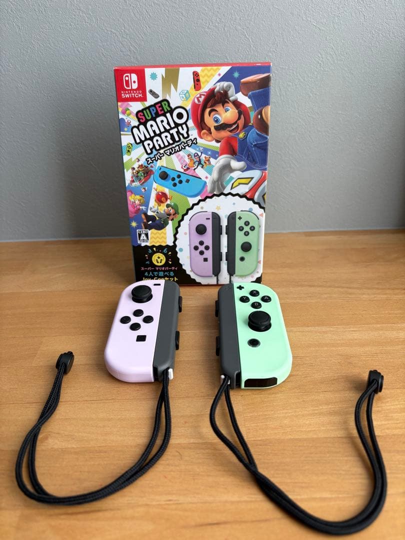 【美品】スーパー マリオパーティ ソフト＋Joy-Conセット