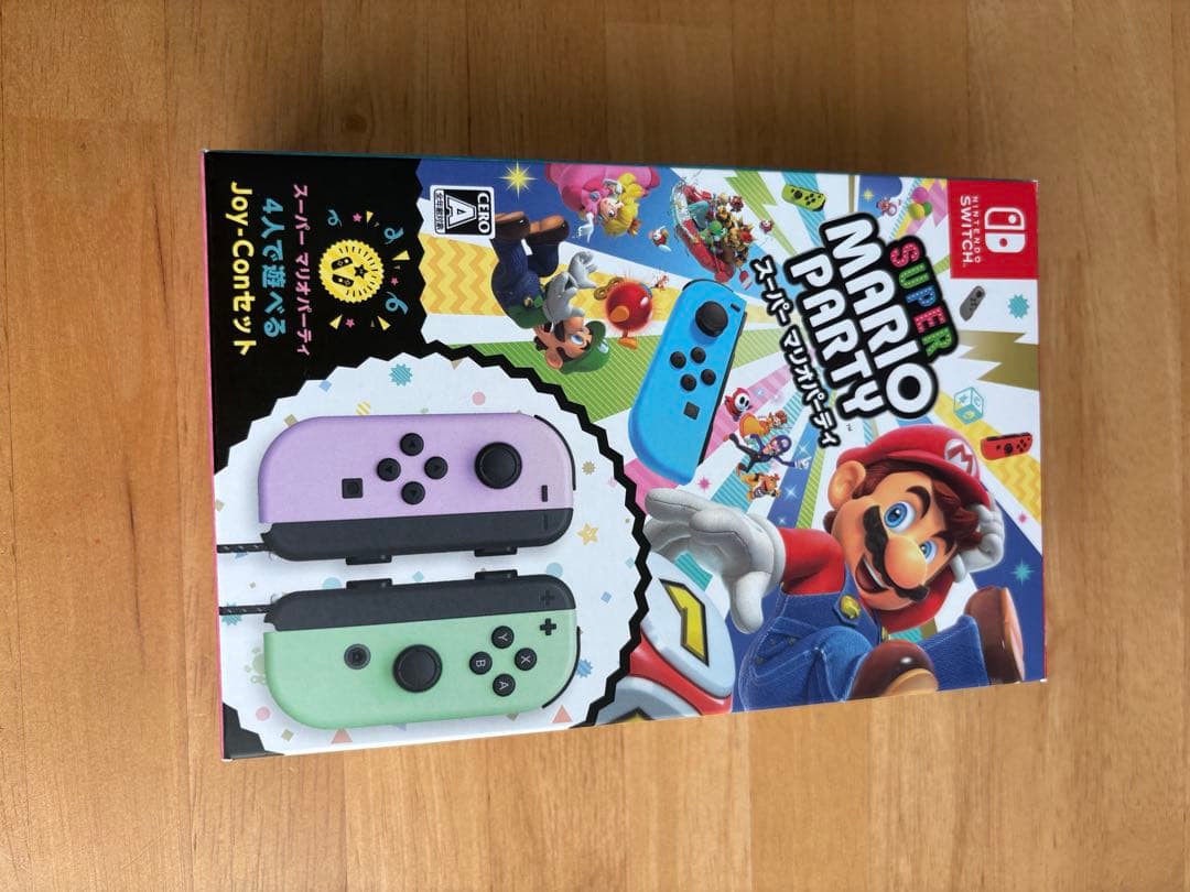 【美品】スーパー マリオパーティ ソフト＋Joy-Conセット