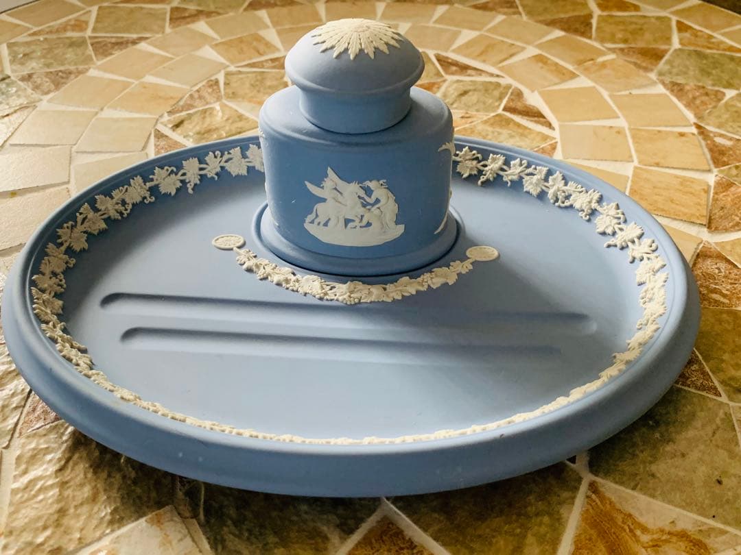 レア ジャスパーデスクセット　ヴィンテージ