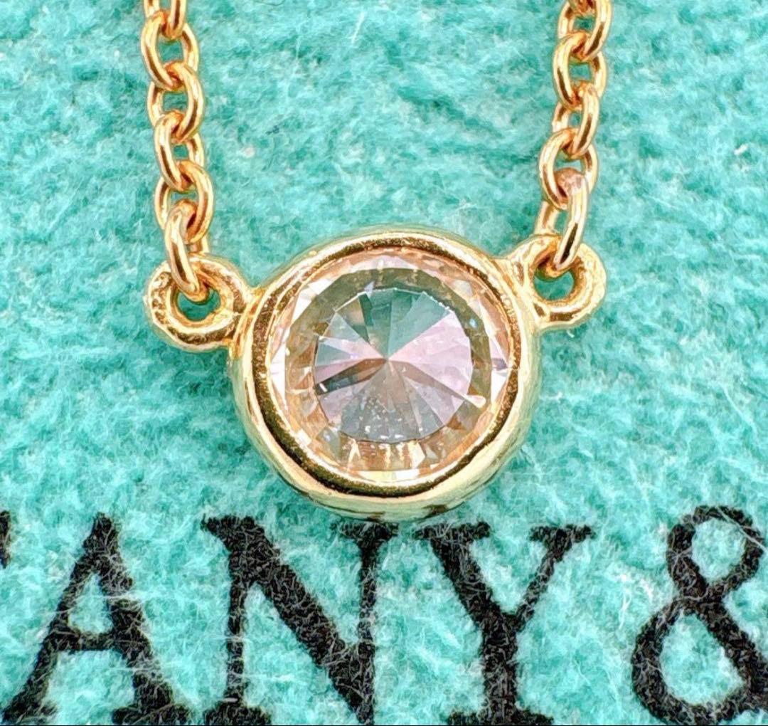 極美品 オールドティファニー バイザヤード 4.4mm k18