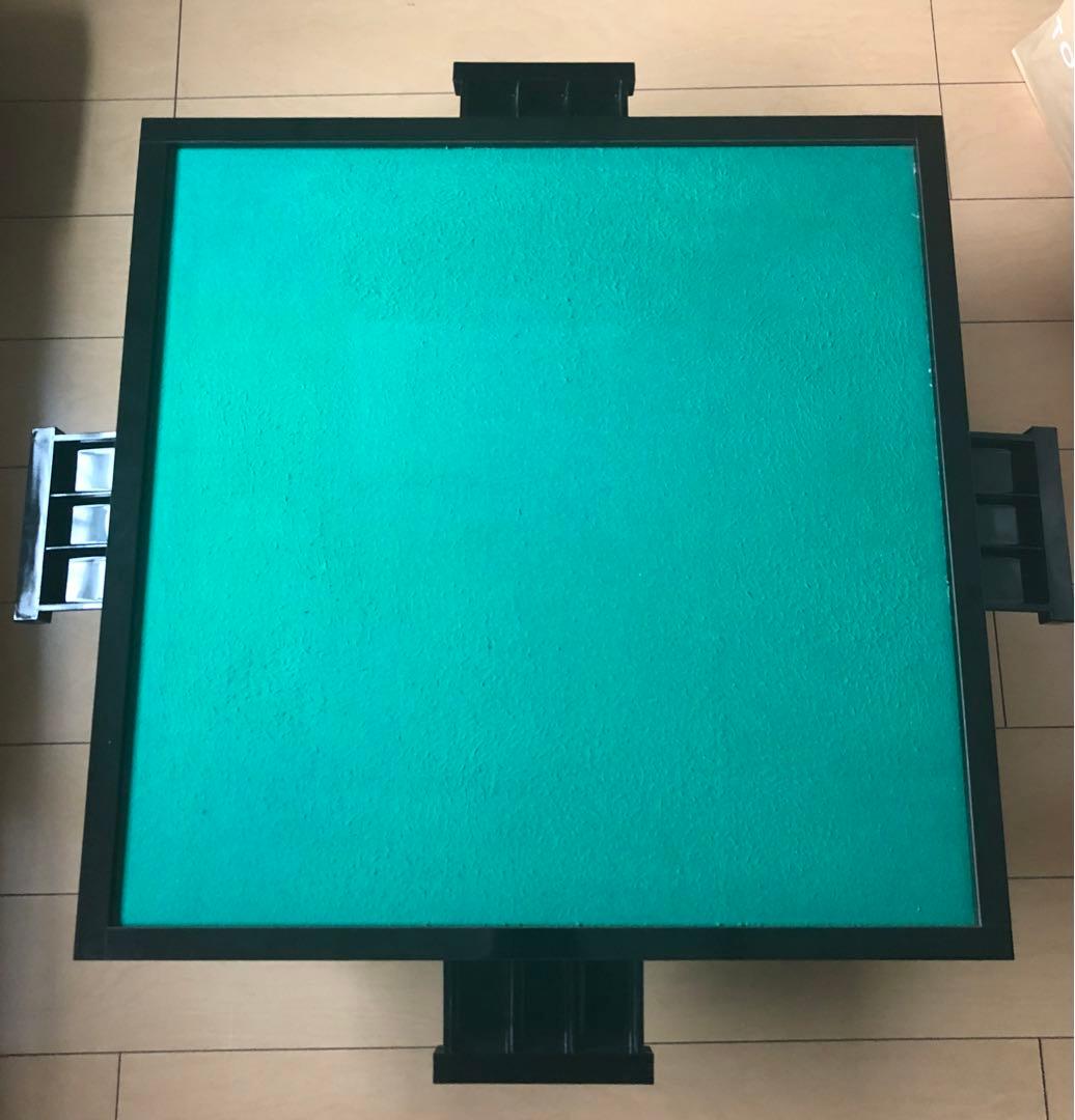 麻雀セット　卓(点棒入れ有).牌、点棒、やきとり、東南板