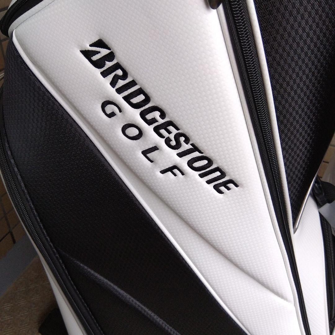 BRIDGESTONE ゴルフバッグ ホワイト・ブラック