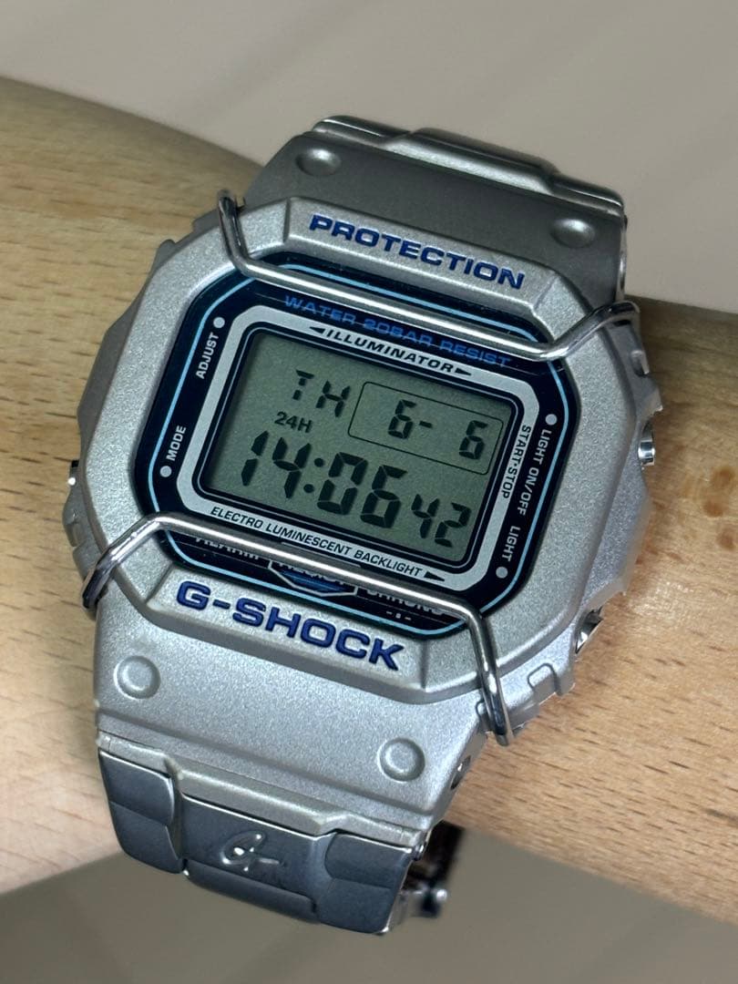 G-SHOCK/オリジン/DW-5000/スクリューバック/シルバー/ビンテージ