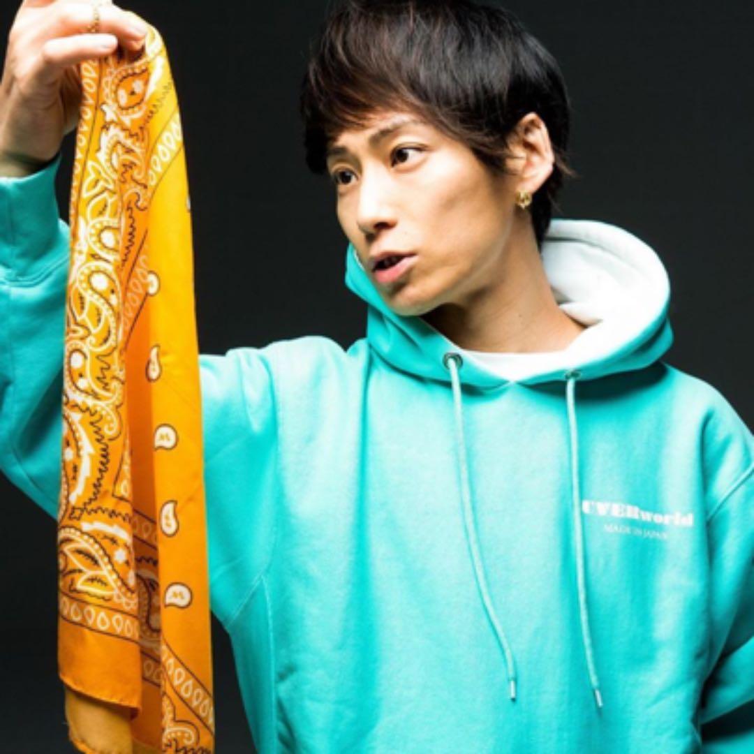 UVERworld パーカー ターコイズブルー XL