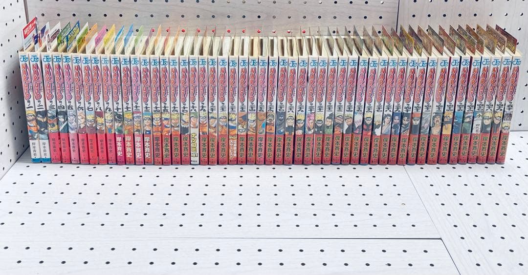 全巻初版！NARUTO 全巻完結セット　帯☆チラシ付き + おまけ