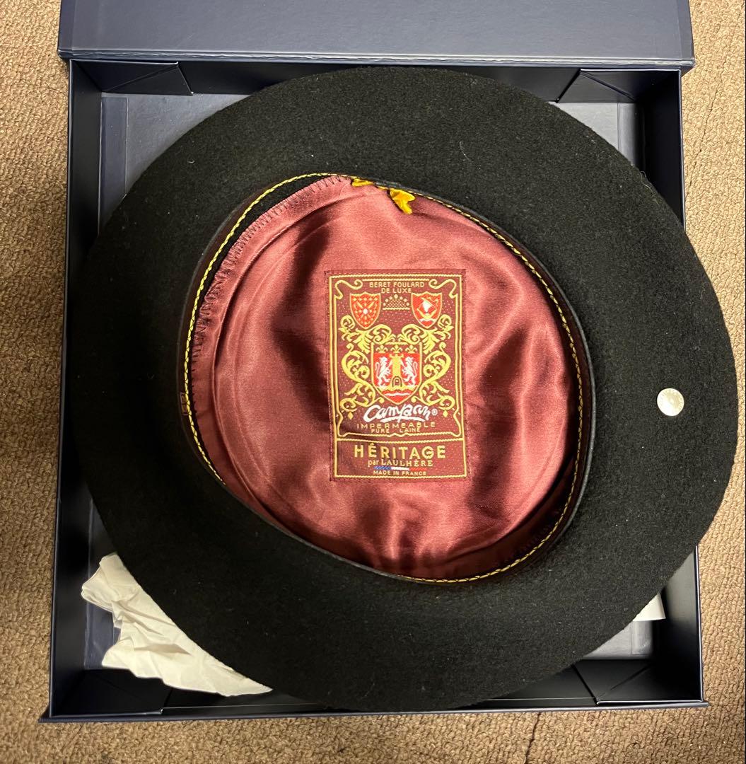 LAULHERE カンパン ブラック サイズ59 箱あり