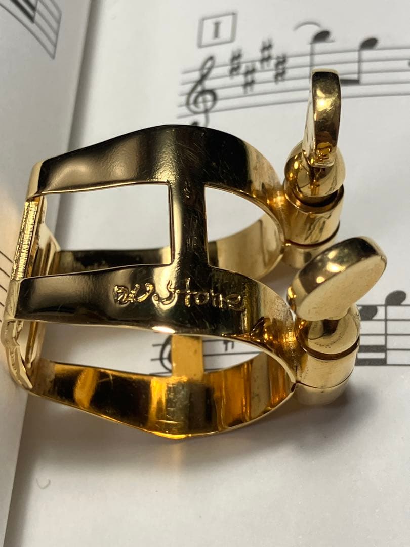 Wood Stone リガチャー アルト Bobby Dukoff　デュコフ用