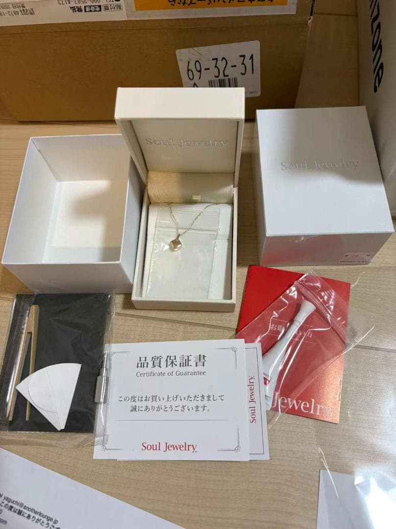 新品未使用 遺骨ペンダント Soul Jewelry　ダイヤ K10